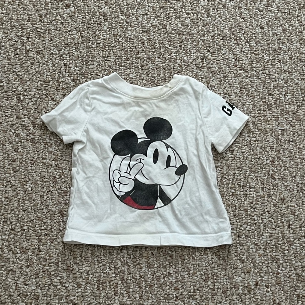 Baby gap Mickey Mouse tee 6-12M